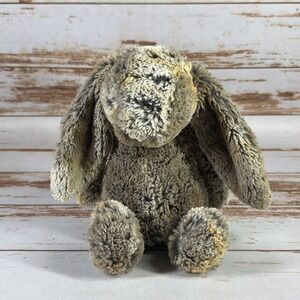 Jellycat Woodland Babe Bunny 12" Medium Plush Stuffed Animal Rabbit Used